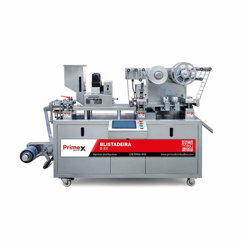 Blistadeira Automática de Cápsula - Primex Machine (B-8X)