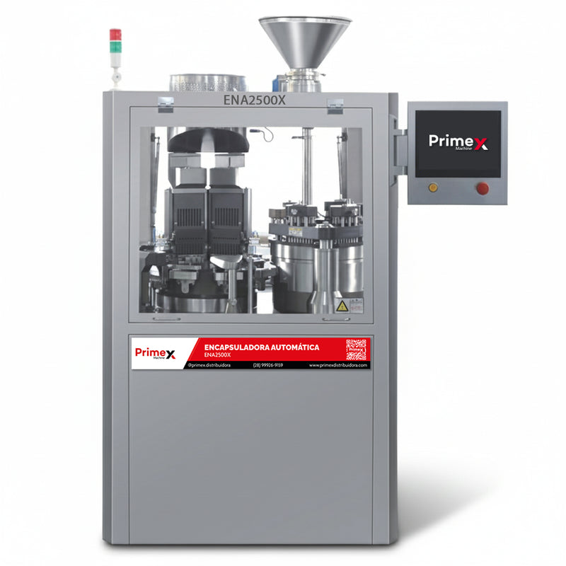 Encapsuladora Automática de Cápsulas - Primex Machine (ENA2500X)