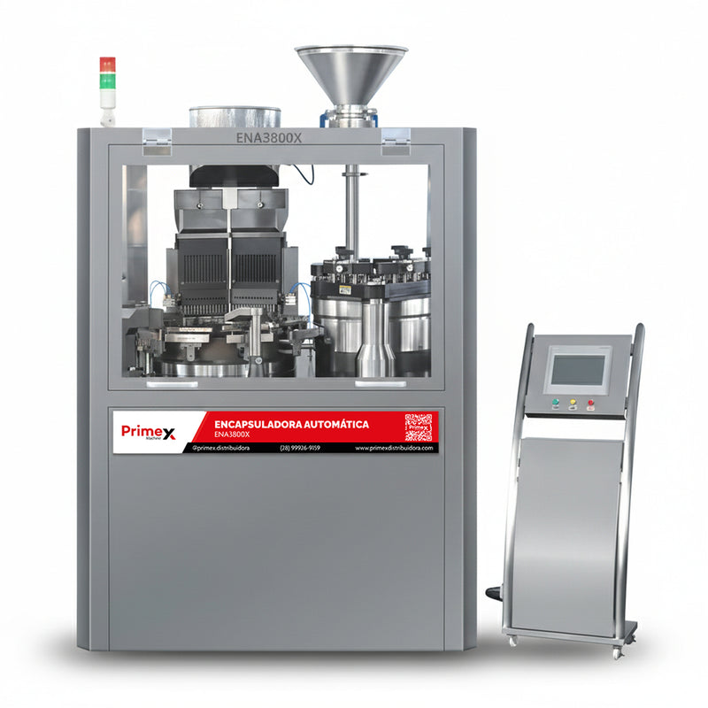 Encapsuladora Automática de Cápsulas - Primex Machine (ENA3800X)