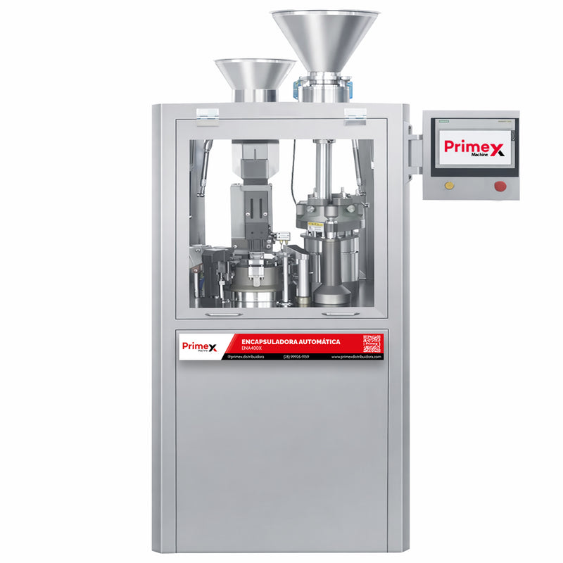 Encapsuladora Automática de Cápsulas - Primex Machine (ENA400X)