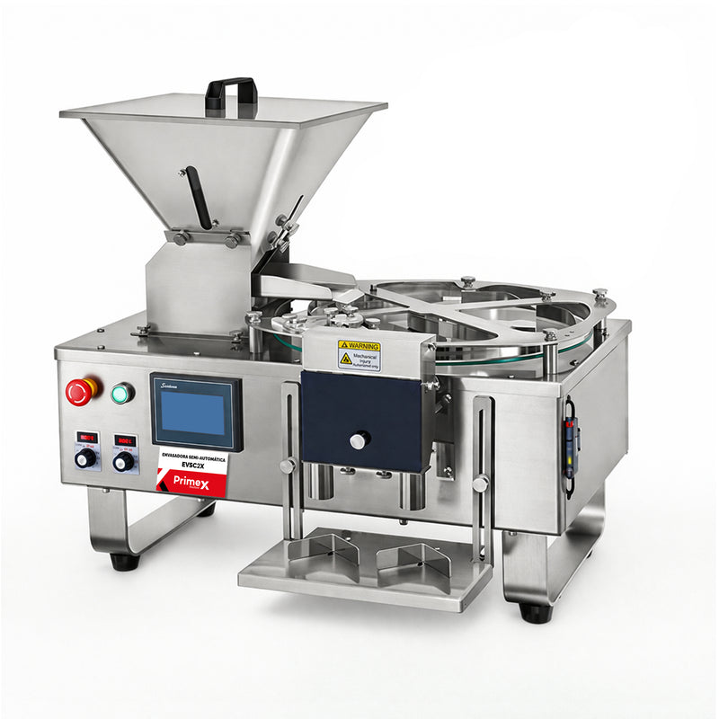 Envasadora Semi-automática de cápsulas - Primex Machine (EVSC2X)